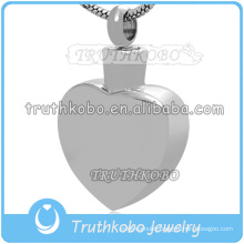 Most popular heart cremation necklace magnetic heart necklace charms for ashes